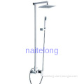 Square Bathroom Shower Set Three Functions Bath/shower Faucet